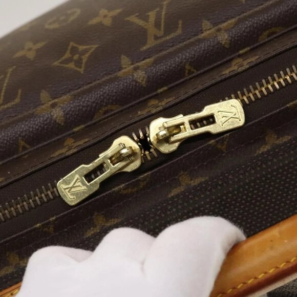 LOUIS VUITTON Monogram Satellite 60 Boston Bag M23354 LV Auth bs28118 - Picture 10 of 16